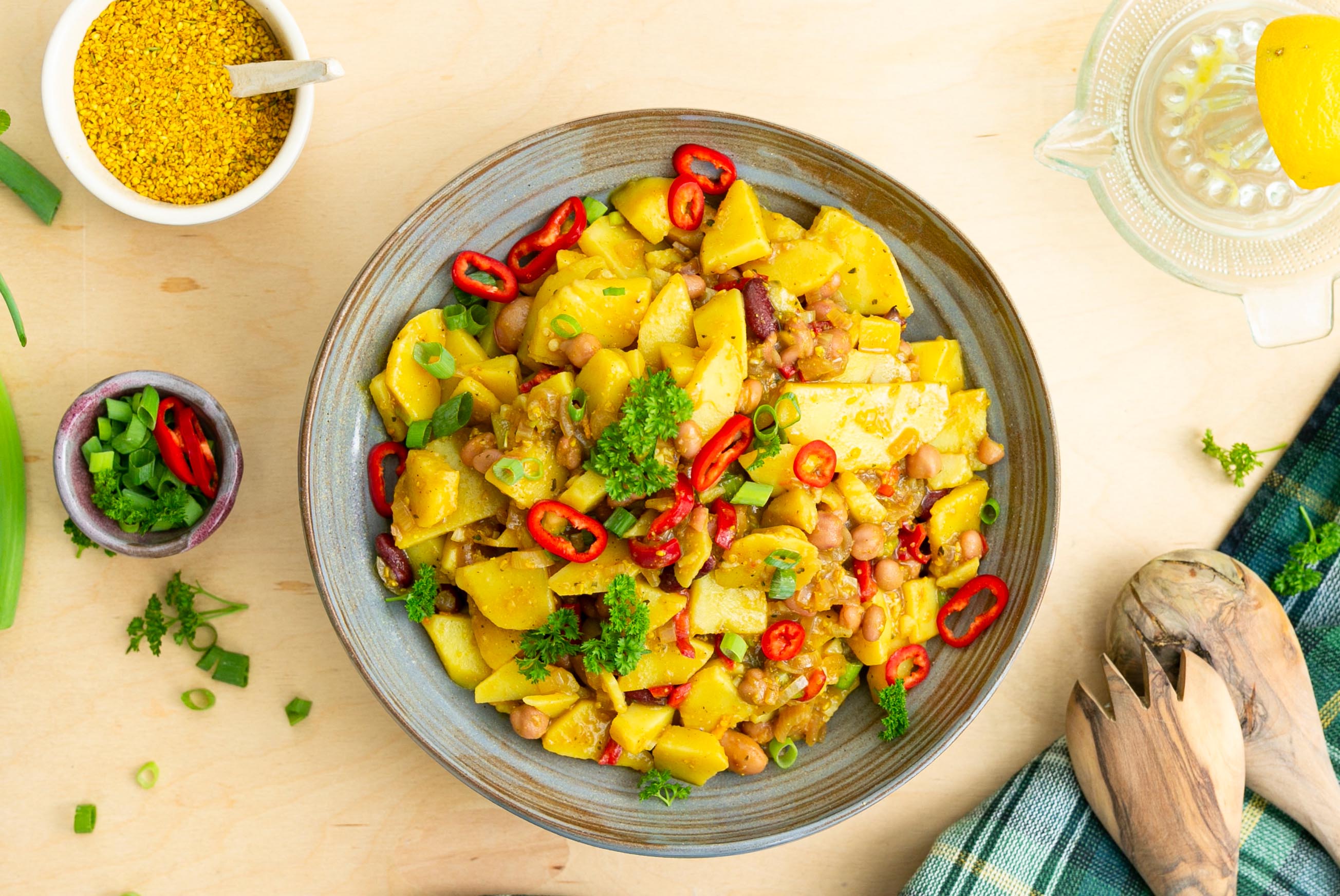 Ayurvedischer Kartoffelsalat von Keerthi Bandara