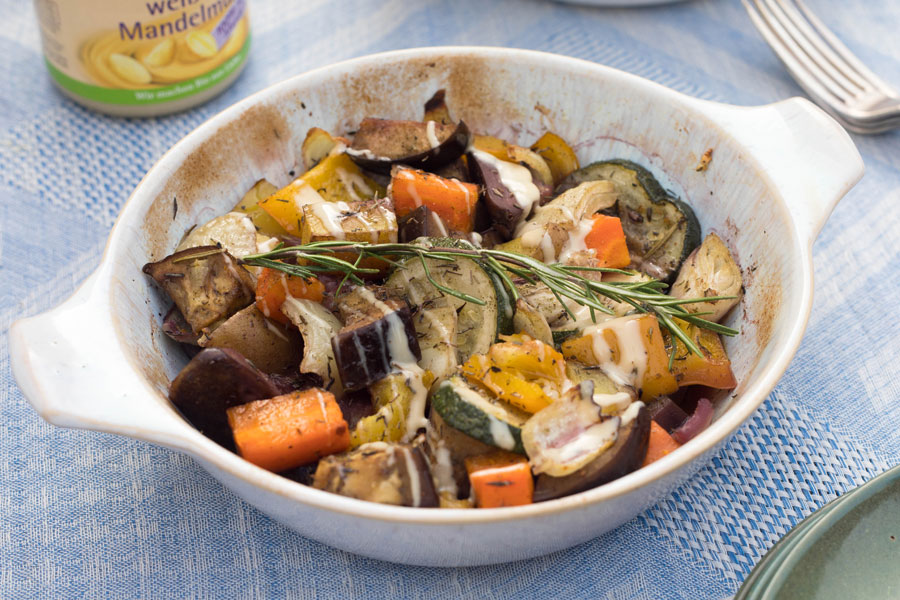 Basisches Briam- griechisches Ofengemüse