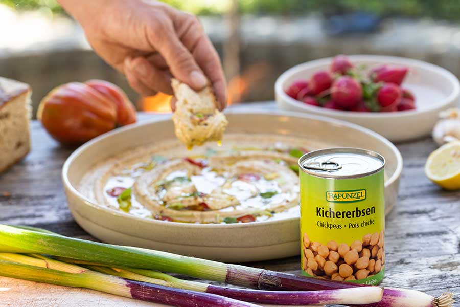 Veggie-Rezept: Hummus mit Chili - Jedes Essen zählt