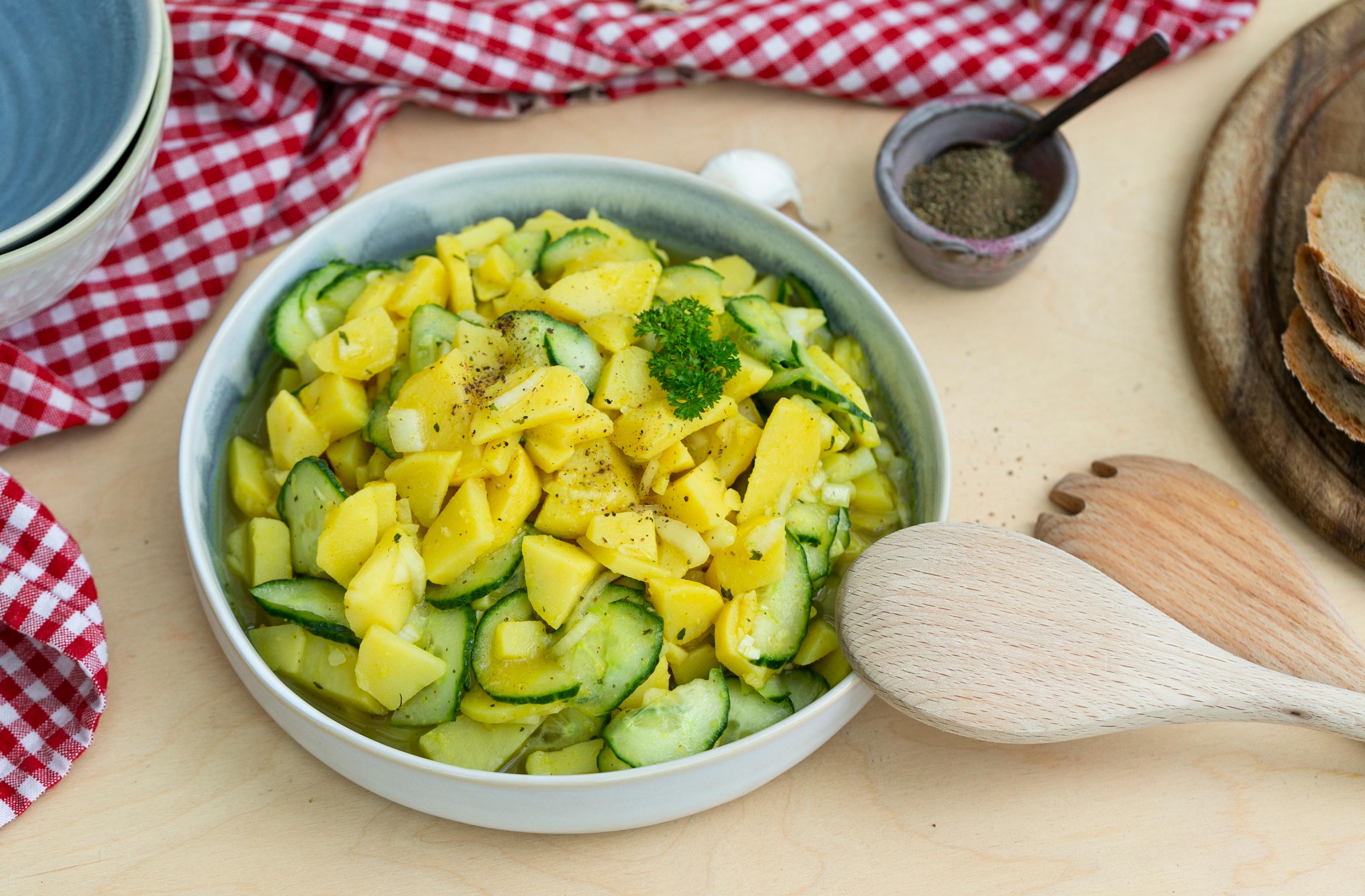 Kartoffelsalat mit Gurke - Lieblingsrezept von Joseph Wilhelm