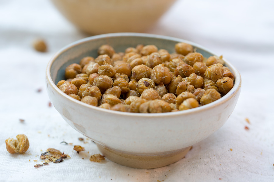 Veggie-Rezept: Gerösteter Kichererbsen-Snack - Jedes Essen zählt