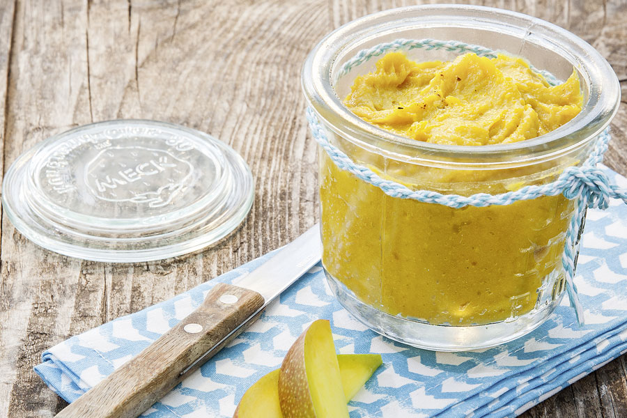 Kokos-Mango-Aufstrich