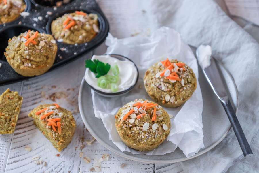 Masala Muffins, basisch