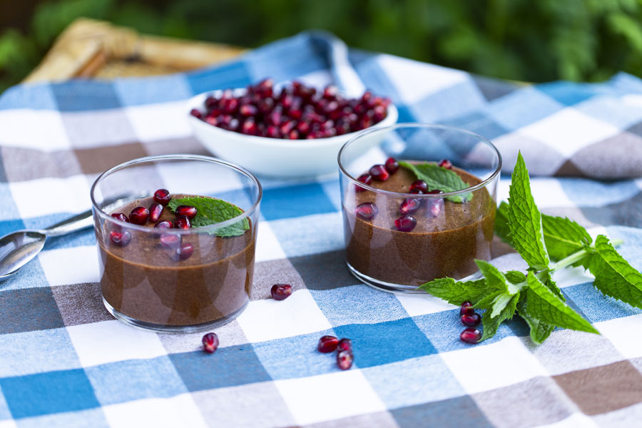 Vegane Mousse au Chocolat mit Aquafaba