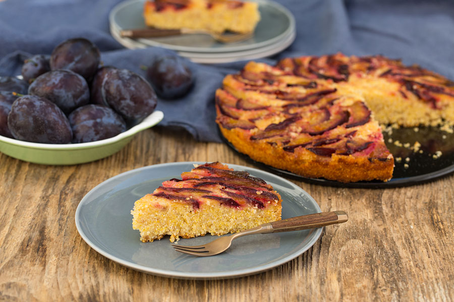 Veggie-Rezept: Pflaumenkuchen, umgekehrt gebacken - Jedes Essen zählt