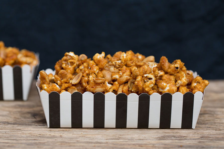 Veggie-Rezept: Toffee-Popcorn mit Erdnüssen - Jedes Essen zählt