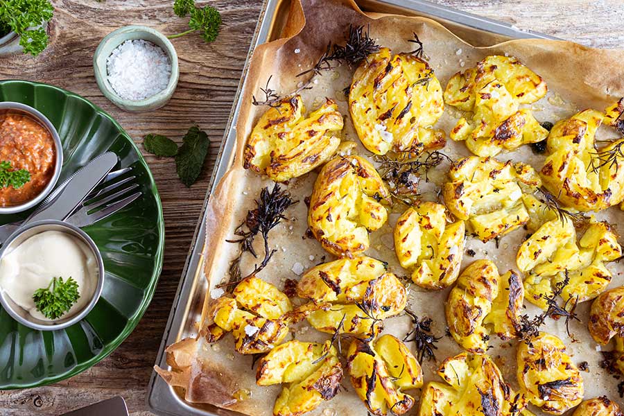 Smashed Potatoes