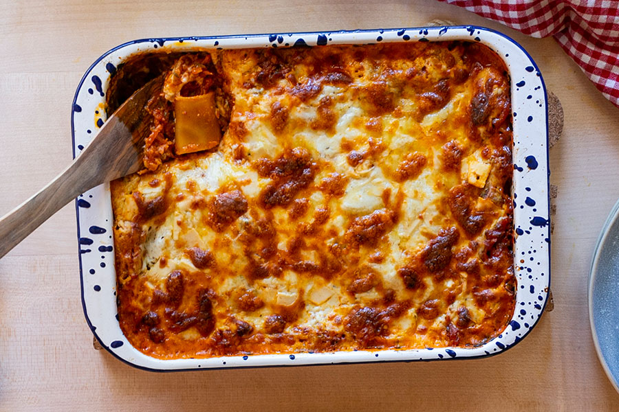 Veggie-Rezept: Tiger-Lasagne für Groß und Klein - Jedes Essen zählt