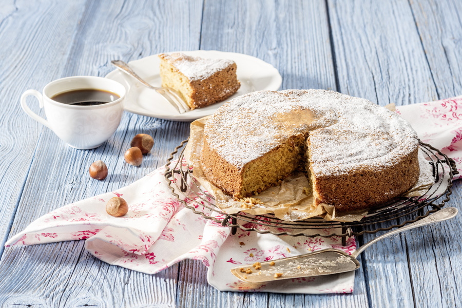 Haselnuss-Kuchen Haselnuss-Kuchen