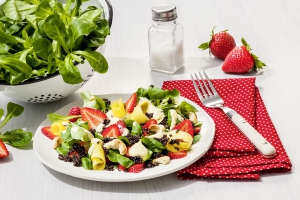 Schwarzer Amaranth-Salat